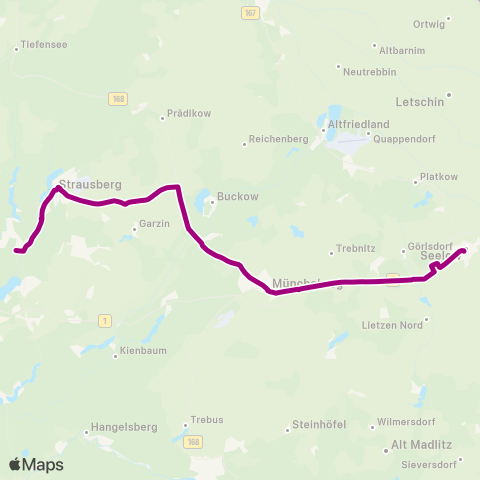 mobus Märkisch-Oderland Bus Stadt ↔︎ Busbahnhof map