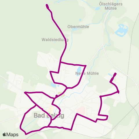 regiobus Potsdam Mittelmark  map