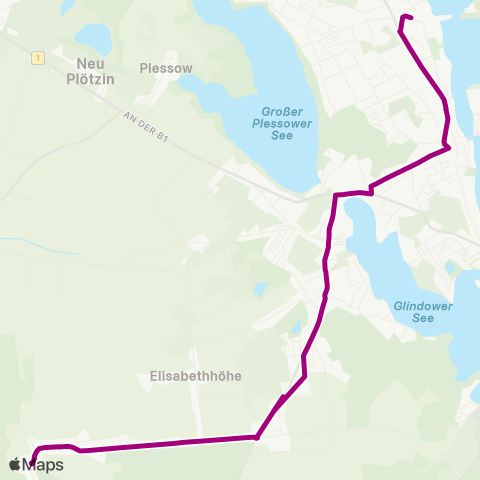 regiobus Potsdam Mittelmark  map