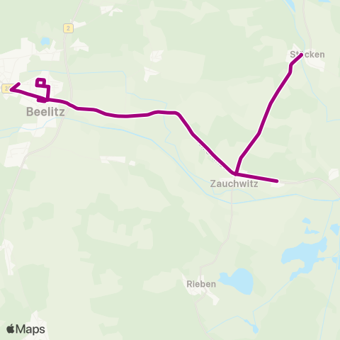 regiobus Potsdam Mittelmark  map