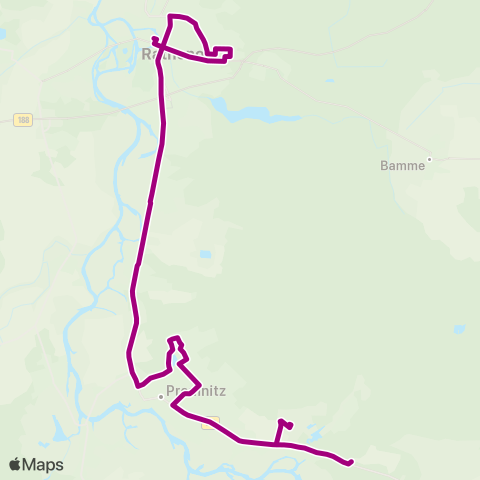 Havelbus Verkehrsgesellschaft Oberschule ↔︎ Thomas-Mann-Str. map