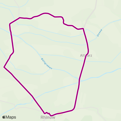 Havelbus Verkehrsgesellschaft Grundschule ↔︎ Rübehorst map