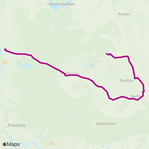 Havelbus Verkehrsgesellschaft Schule ↔︎ Märkischer Platz map