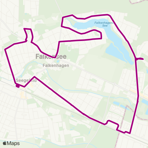 Havelbus Verkehrsgesellschaft Bhf ↔︎ Bhf map