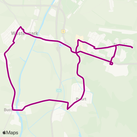 Havelbus Verkehrsgesellschaft Bhf ↔︎ Bhf map