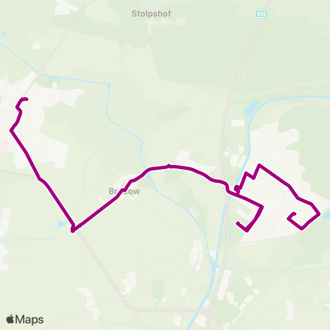 Havelbus Verkehrsgesellschaft Bhf ↔︎ Bhf map