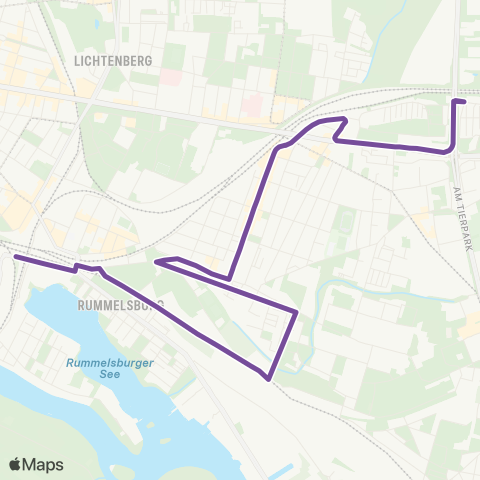 S-Bahn Berlin  map