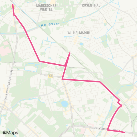 S-Bahn Berlin  map