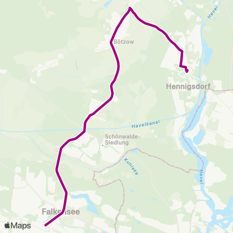 DB Regio  map