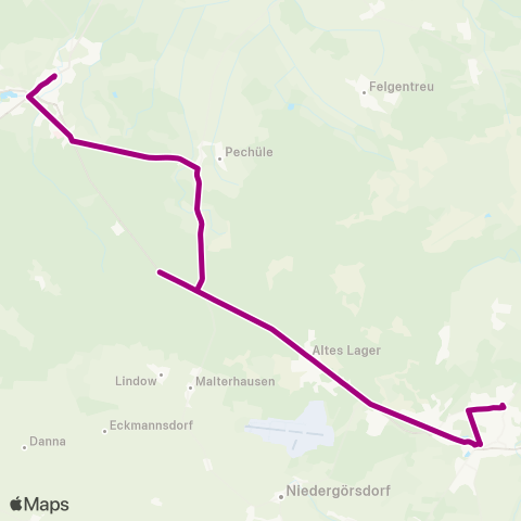 A. Reich Busbetrieb Pechüle ↔︎ Markt map