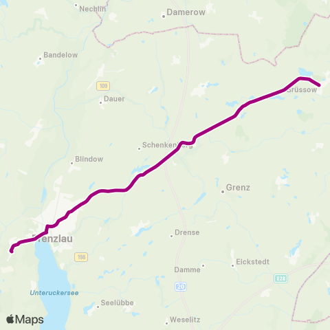 Uckermärkische Verkehrsgesellschaft  map