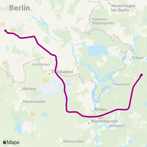 DB Regio Bus Ost  map