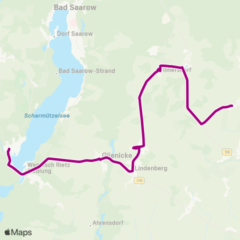 Busverkehr Oder-Spree Schule ↔︎ Schule map