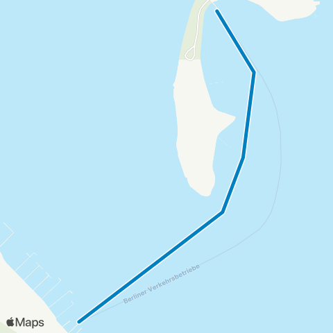 BVG Zum Seeblick ↔︎ Krampenburg (Berlin) map