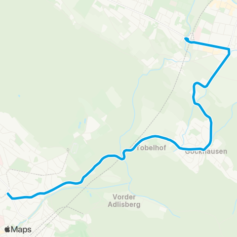 VBZ - Verkehrsbetriebe Zürich Stettbach, Bahnhof - Zürich, Kirche Fluntern map