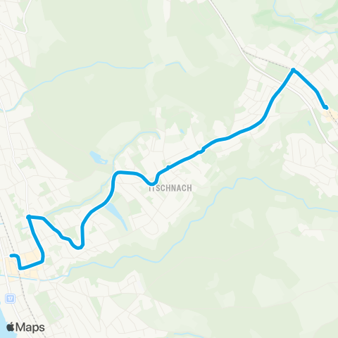 VBZ - Verkehrsbetriebe Zürich Zumikon, Dorfzentrum - Küsnacht ZH, Bahnhof map