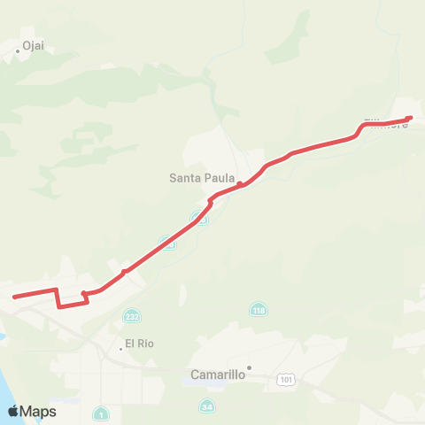 VCTC Hwy 126 map