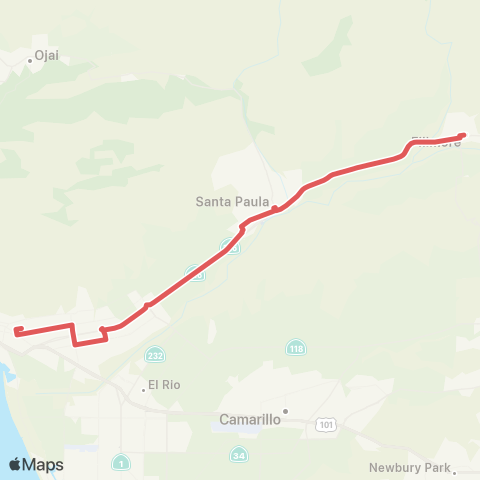 VCTC 62 Hwy 126 map