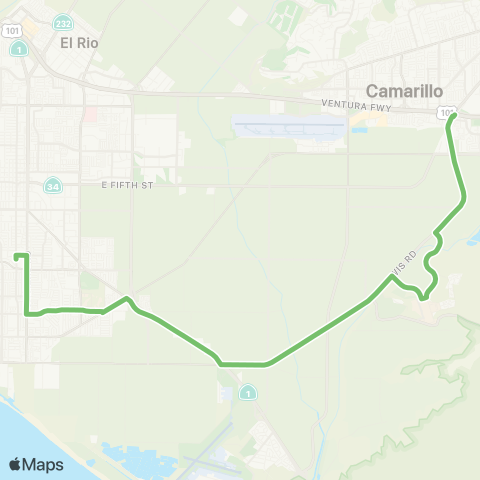 VCTC 99 CSU Channel Islands map