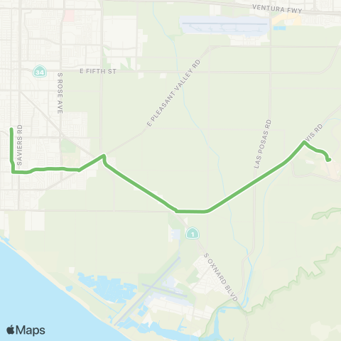 VCTC 99 CSU Channel Islands map