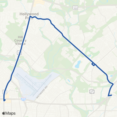 VIA Metropolitan Transit Thousand Oaks map