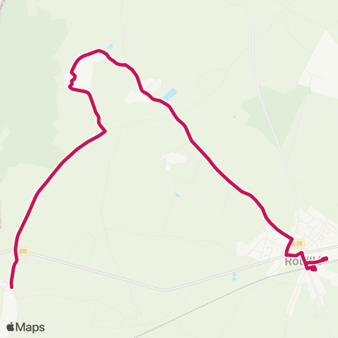 Vitalis Primaire 01 Rouillé circuit 1 map