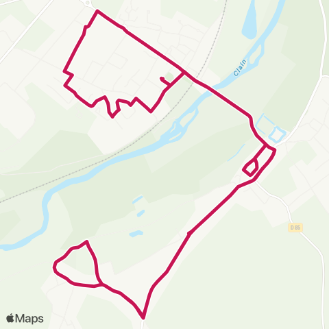 Vitalis Primaire 15 Dissay circuit 3 map