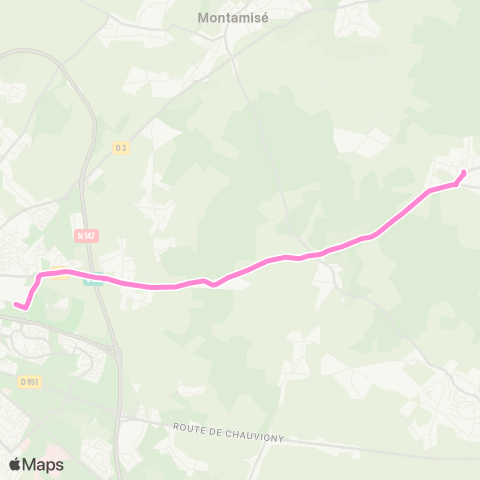 Vitalis flex'e-bus Bignoux map