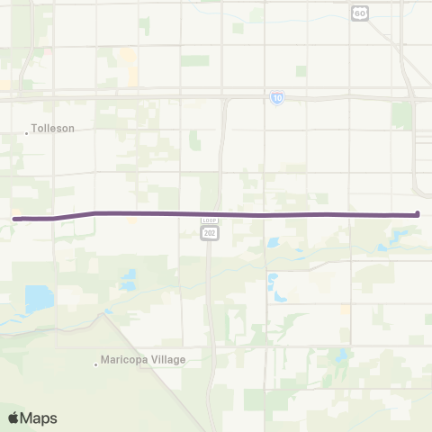 Valley Metro Lower Buckeye Rd map