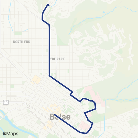 ValleyRide VA / 15th St map