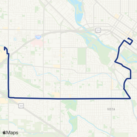 ValleyRide Overland map