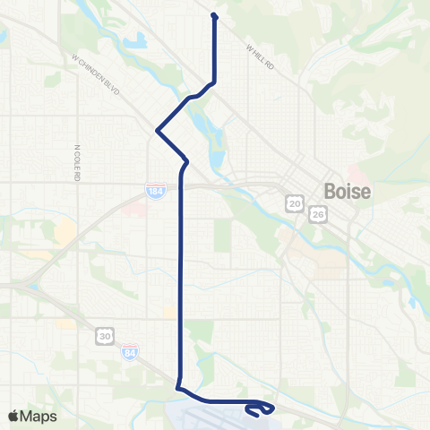 ValleyRide Orchard map