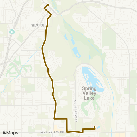 VVTA 50x Express Vvtc - Victor Valley College map