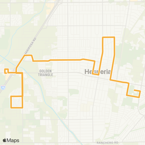 VVTA 64 Hesperia - Super Target map