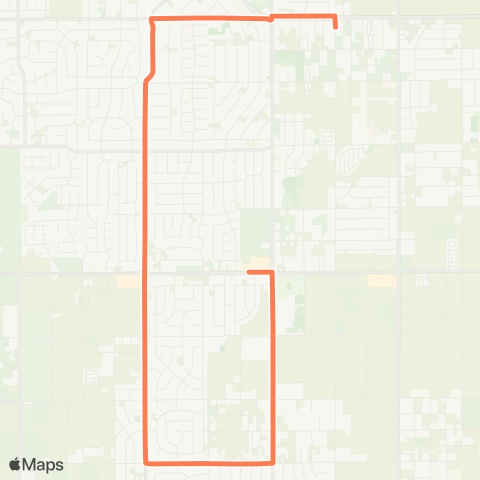 VVTA 47 Apple Valley South Deviation map