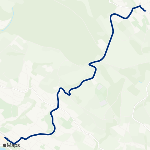 VZO - Verkehrsbetriebe Zürichsee und Oberland Oetwil am See, Zentrum - Männedorf, Bahnhof map