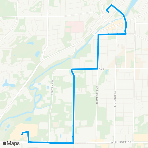 Waukesha Metro Prairie map