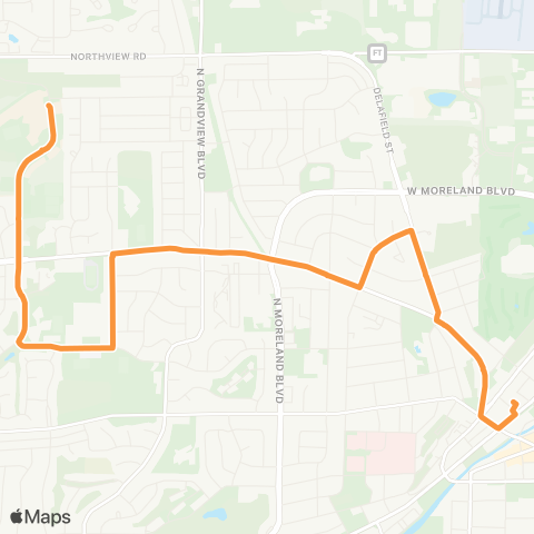 Waukesha Metro Summit map