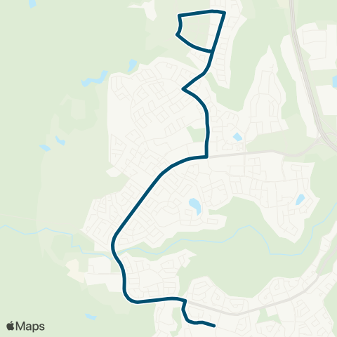 Wood Buffalo Transit Westwood map