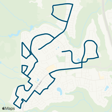 Wood Buffalo Transit EM map