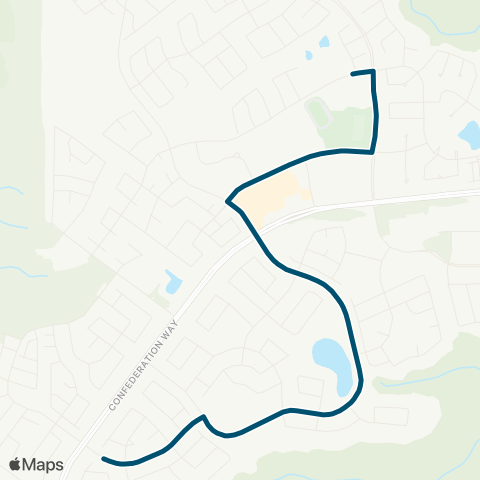 Wood Buffalo Transit 12PM map