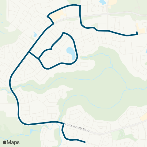 Wood Buffalo Transit Westwood map