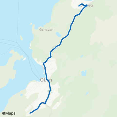 West Coast Motors Road End - Soroba Lane map