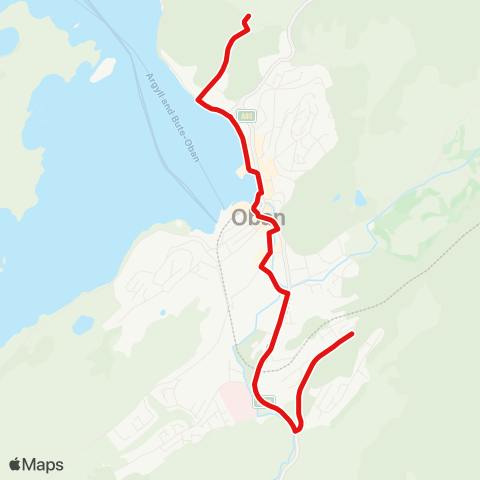 West Coast Motors Kerrera Terrace - Station Road map