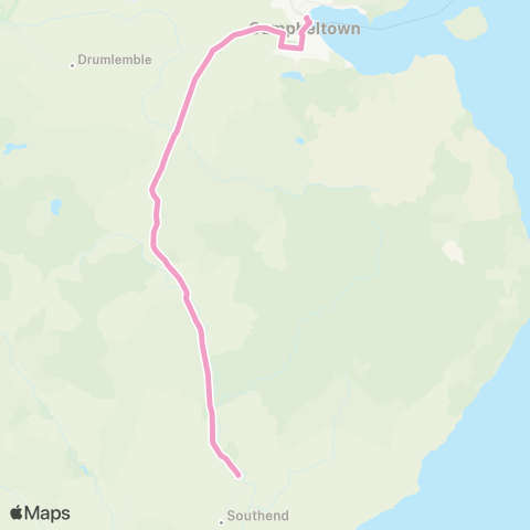 West Coast Motors Church Hall - Bus Terminus map