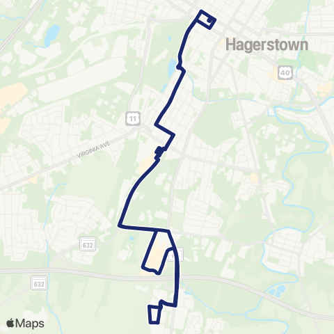 Washington County Transit Premium Outlets map