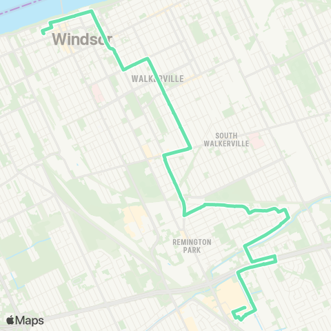 Transit Windsor Parent map