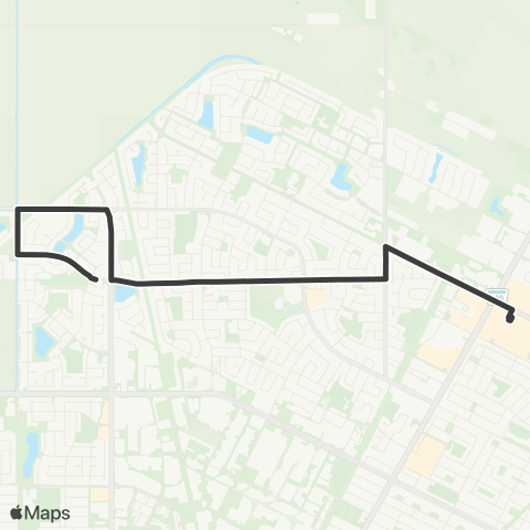 Winnipeg Transit Adsum map