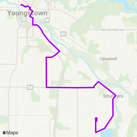 WRTA Zedaker map