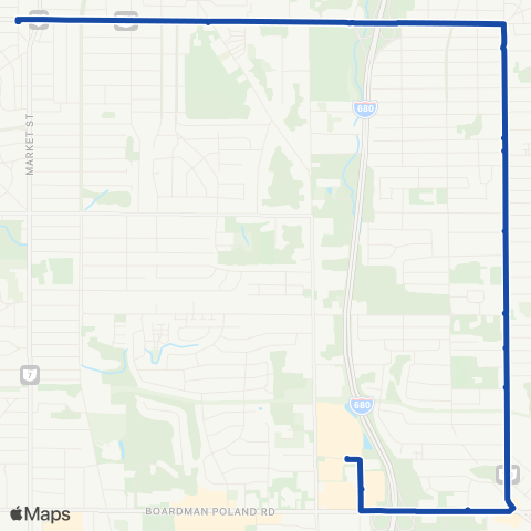 WRTA Midlothian Loop map